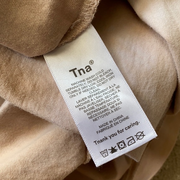 LIKE NEW Tna | Laid Back Tee in Tie Dye Beige Grey - Picture 10 of 16